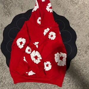 Red Denim Tears Hoodie